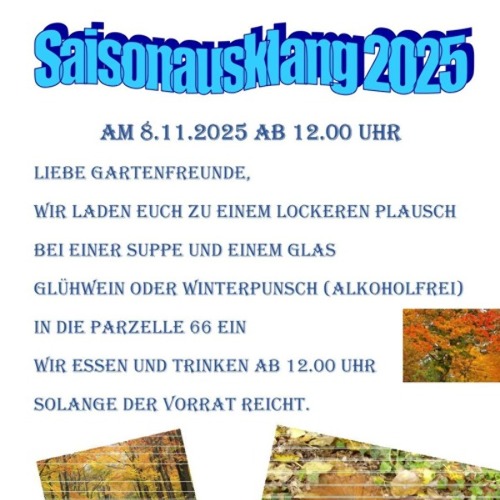 Saisonausklang